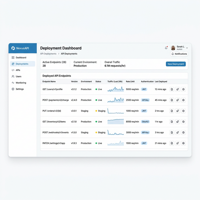 One click to production